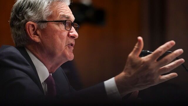 The Fed is evaluating whether to launch a digital currency and in what form, Powell says