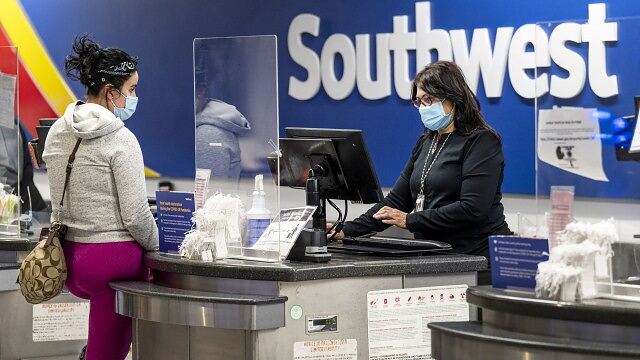 Southwest Airlines says staff must be vaccinated against Covid by Dec. 8 under federal rules