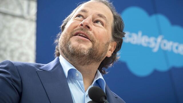Salesforce co-CEO Marc Benioff touts strong sales guidance, says '$30 billions are now ahead of us'