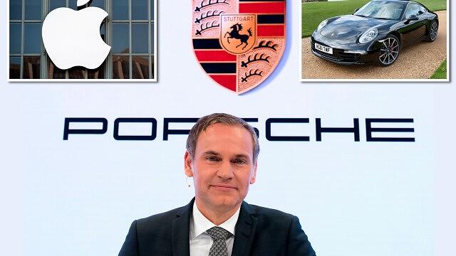 Porsche says it's talking to Apple about joint projects, reveals new hybrid 911